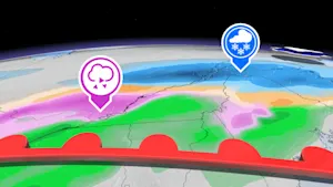Jusqu’à 45 mm de verglas, 40 cm de neige : voici les secteurs les plus à risque