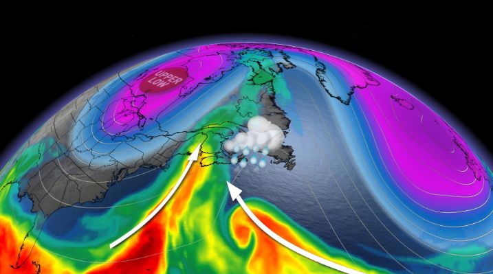 Atmospheric river brings soaking rains into Quebec, Atlantic Canada ...