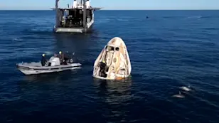 NASA astronauts Butch and Suni return to Earth after drawn-out mission in space