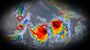 It's been 50 years since the Pacific had this many tropical storms at once