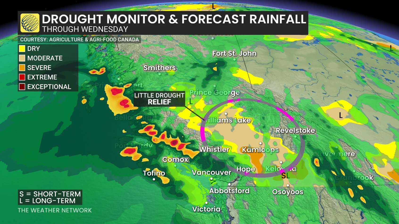B.C., Drought, Storm, May 24, 2026. (Tyler Hamilton/The Weather Network)