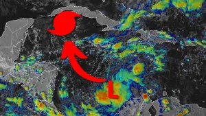 Hurricane expected in the Caribbean as tropical depression strengthens