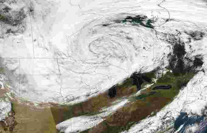 (NASA Worldview) Bomb Cyclone Satellite October 27, 2010