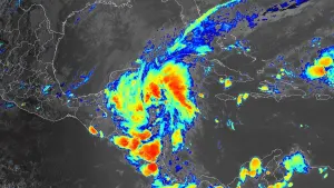 Developing tropical storm aims for popular Caribbean tourist spots