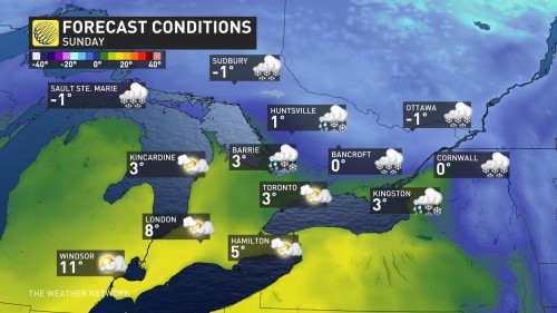 Welcome to spring, Canada! Your next three months of weather, here