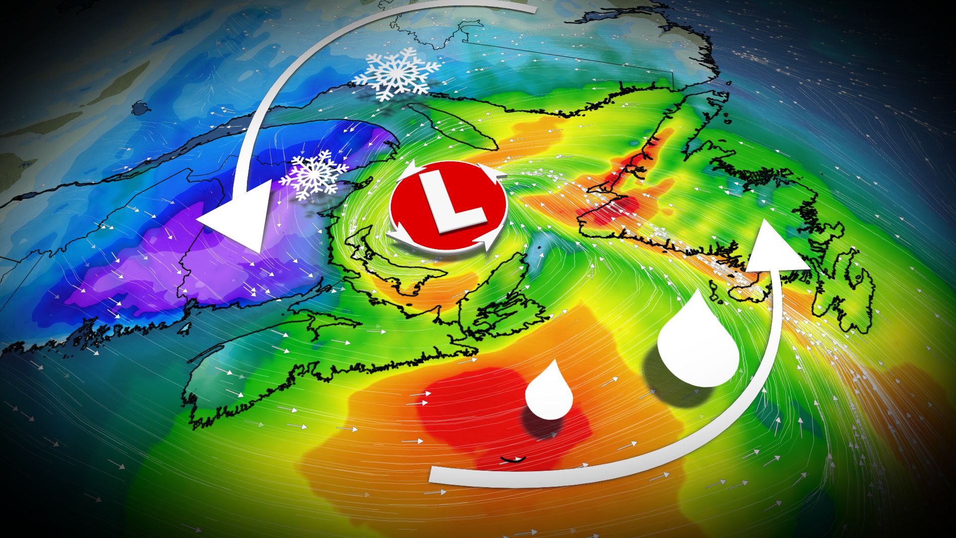 Messy storm brings flurry of impacts to parts of Atlantic Canada - The ...