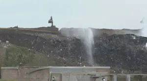 Air quality at risk as fire burns at southeast Calgary landfill