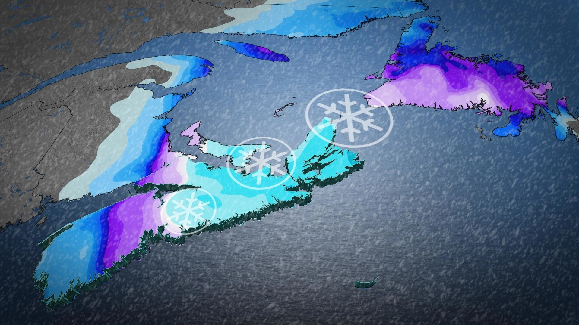 Tempête monstre en Nouvelle-Écosse, un impressionnant record pulvérisé