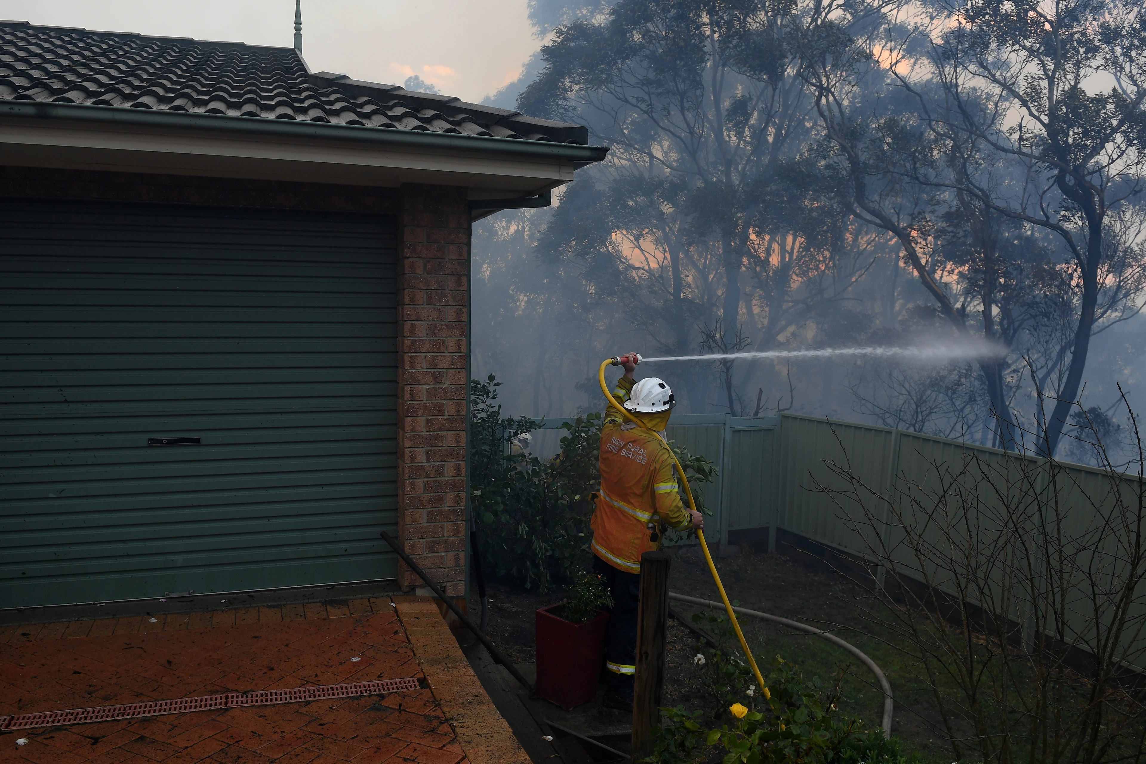 Australia firefighter Dan Himbrechts REUTERS
