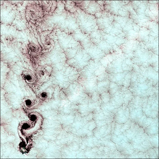 Vortices off Alexander Selkirk Island