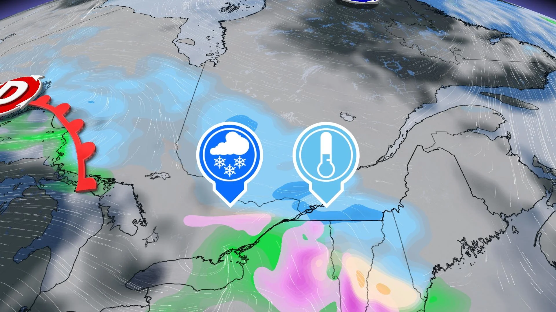 Retour de la neige à Montréal : un tapis blanc jeudi