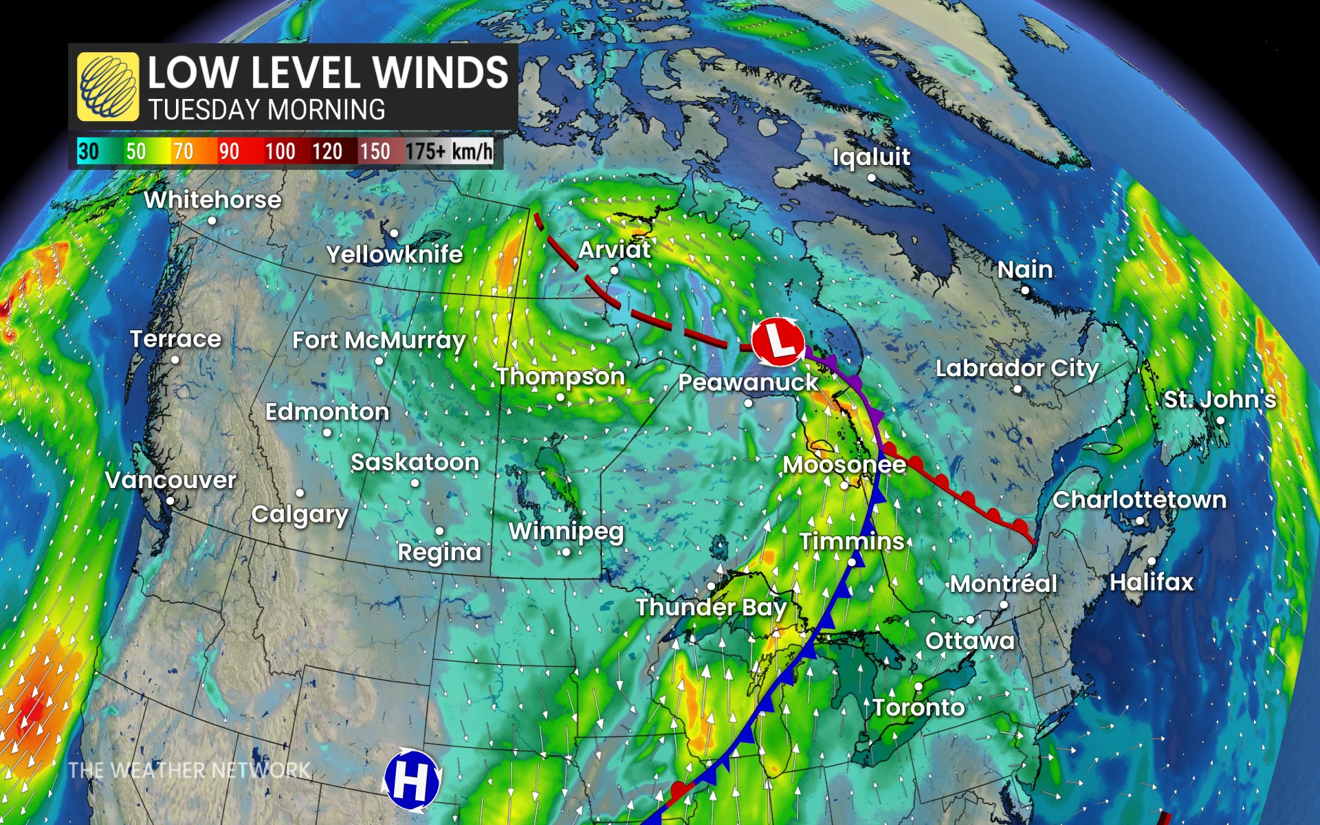 Weather Pattern Tuesday