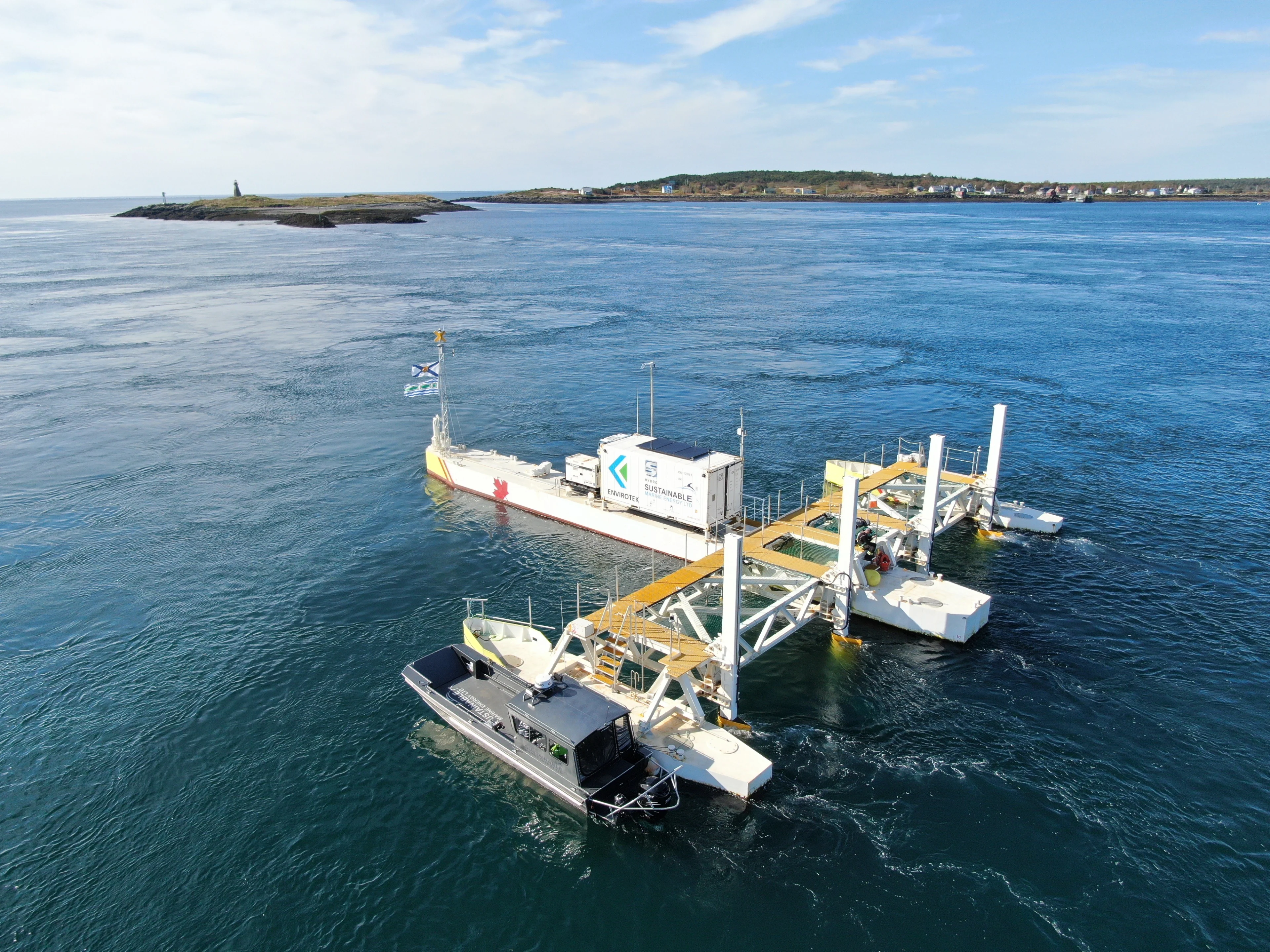 Sustainable Marine floating platform Credit: Sustainable Marine
