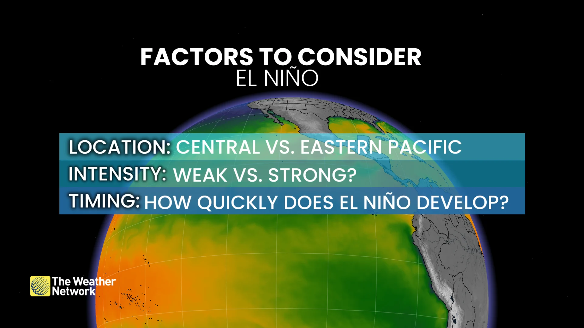 El Niño Factors to Consider January 2026
