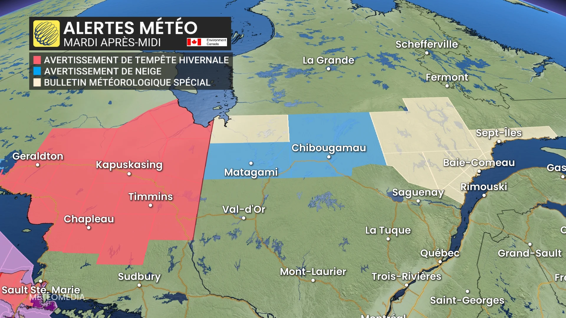 alertes météo