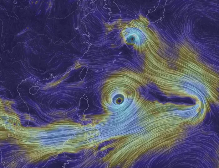 Deux tempêtes tropicales menacent des millions de personnes
