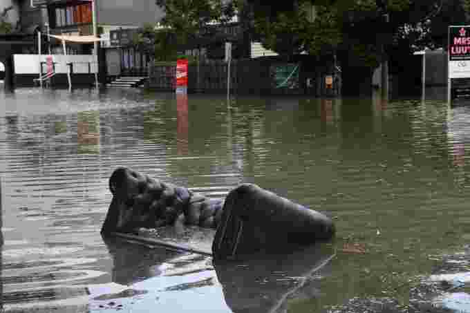 Australia flood/Darren England/AAP/dpa via Reuters