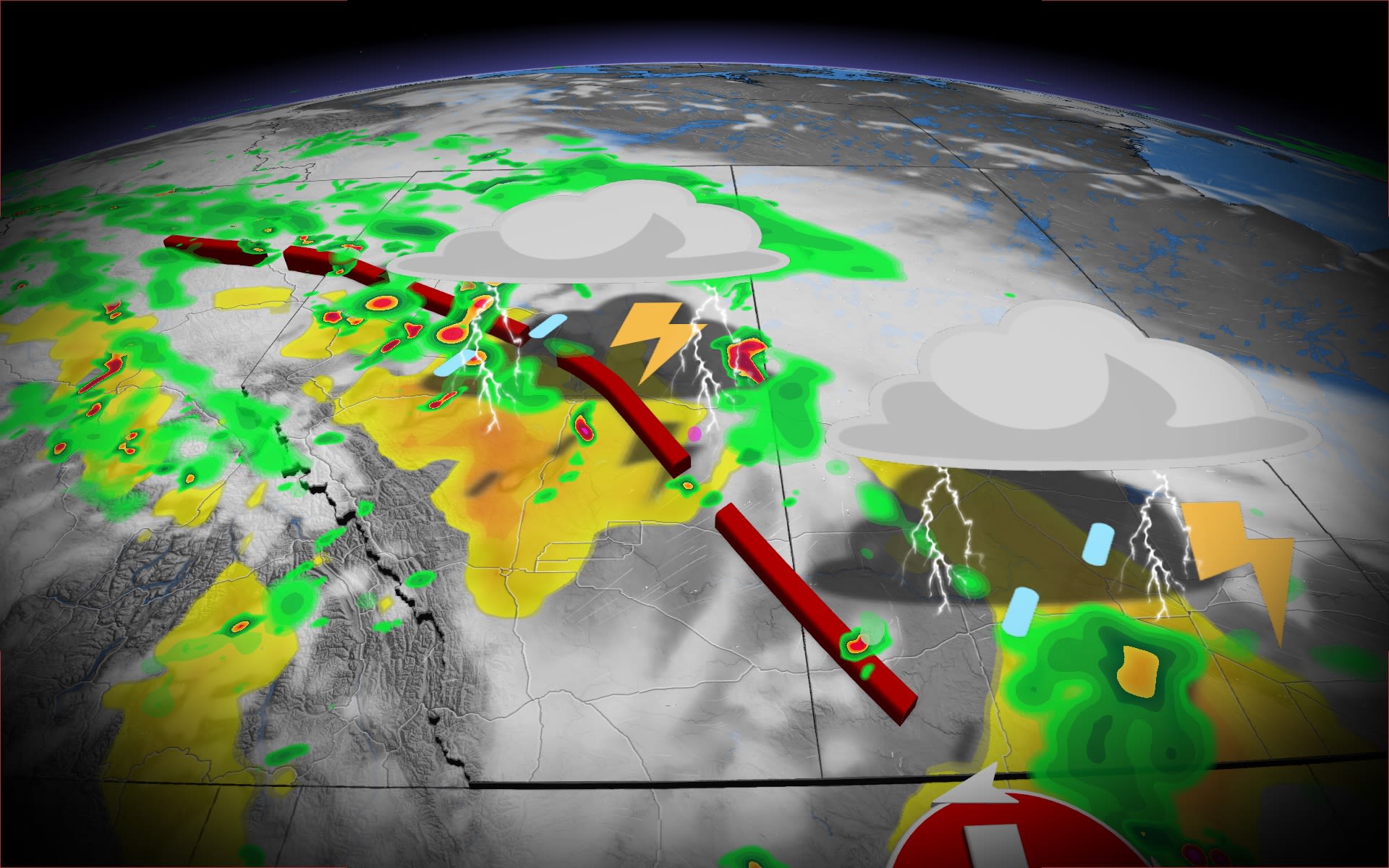 Severe storm risk continues overnight on the Prairies - The Weather Network
