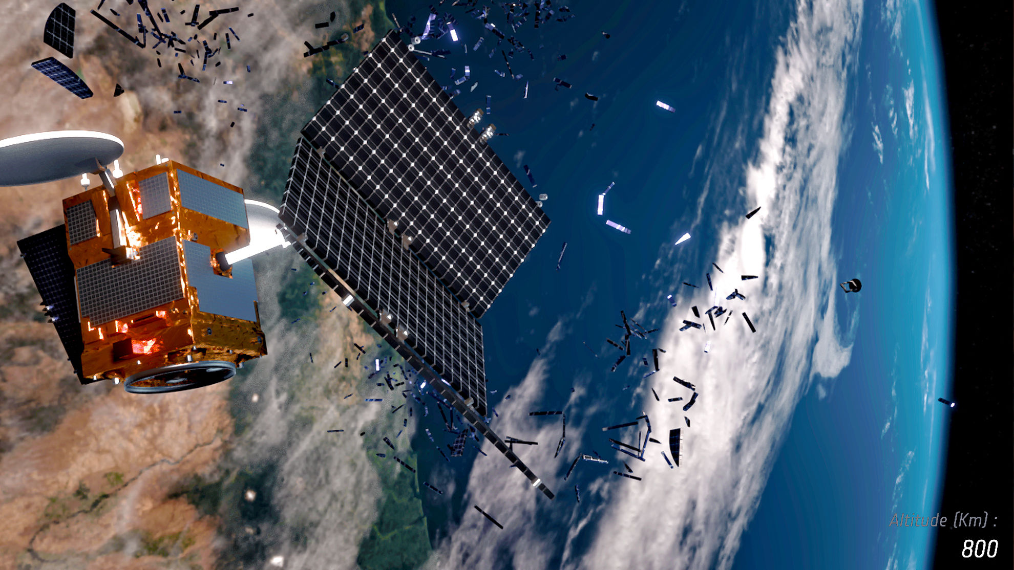 CRASH Clock tracks growing collision risk in low-Earth orbit