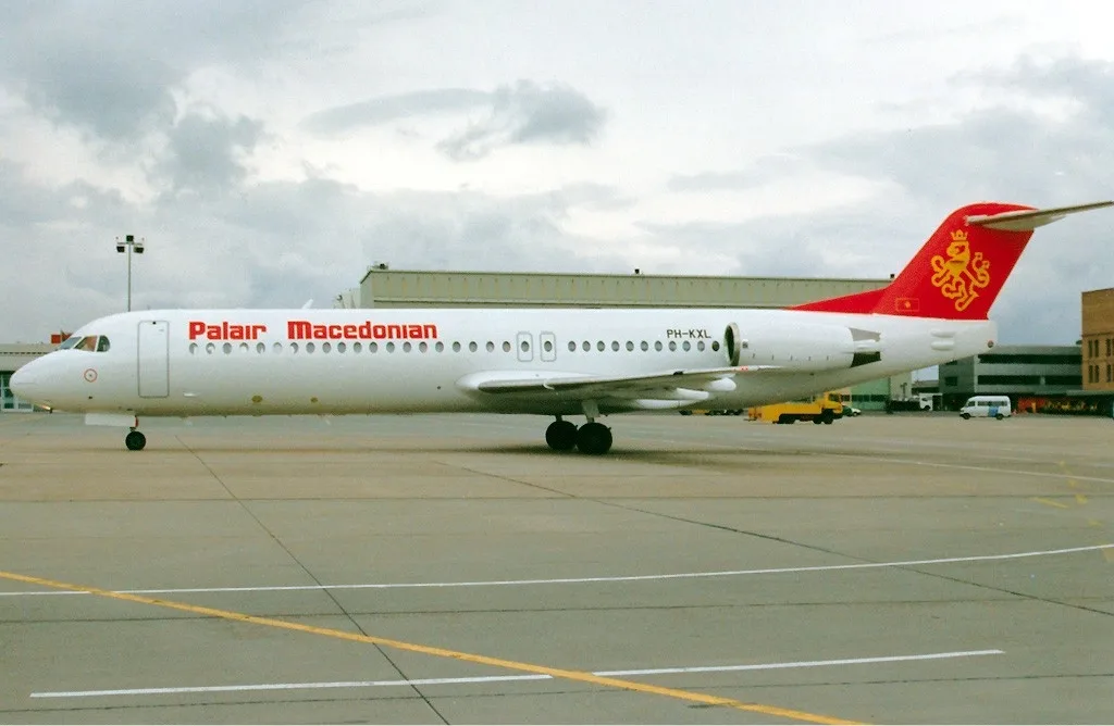 Palair Fokker 100 PH-KXL Maiwald