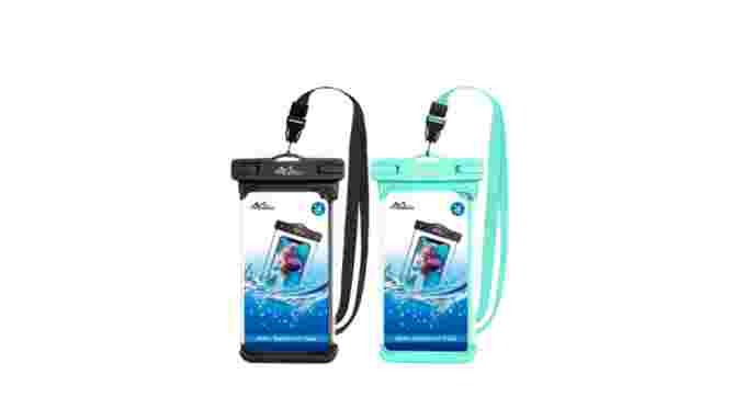 Amazon, MoKo phone pouch, CANVA, waterproof