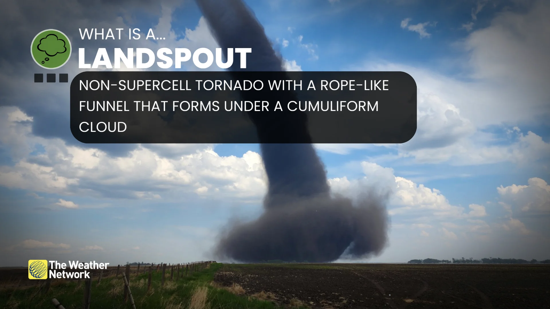Baron - What is a landspout explainer