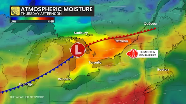 Muggy air fuels severe thunderstorm threat in Ontario Thursday - The ...
