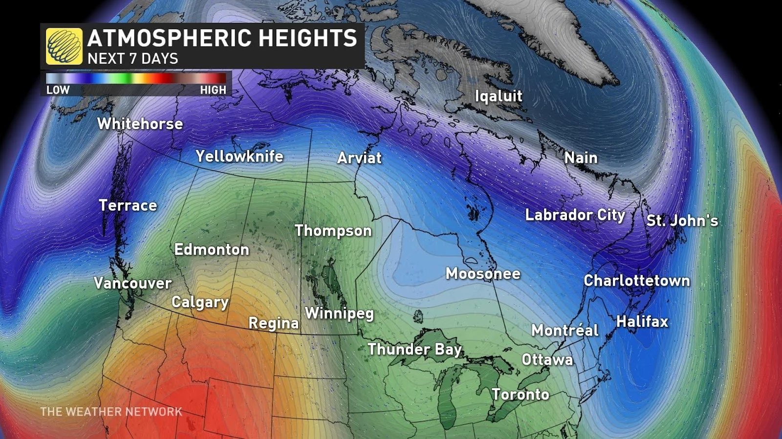 Atmospheric Heights Next 7 Days