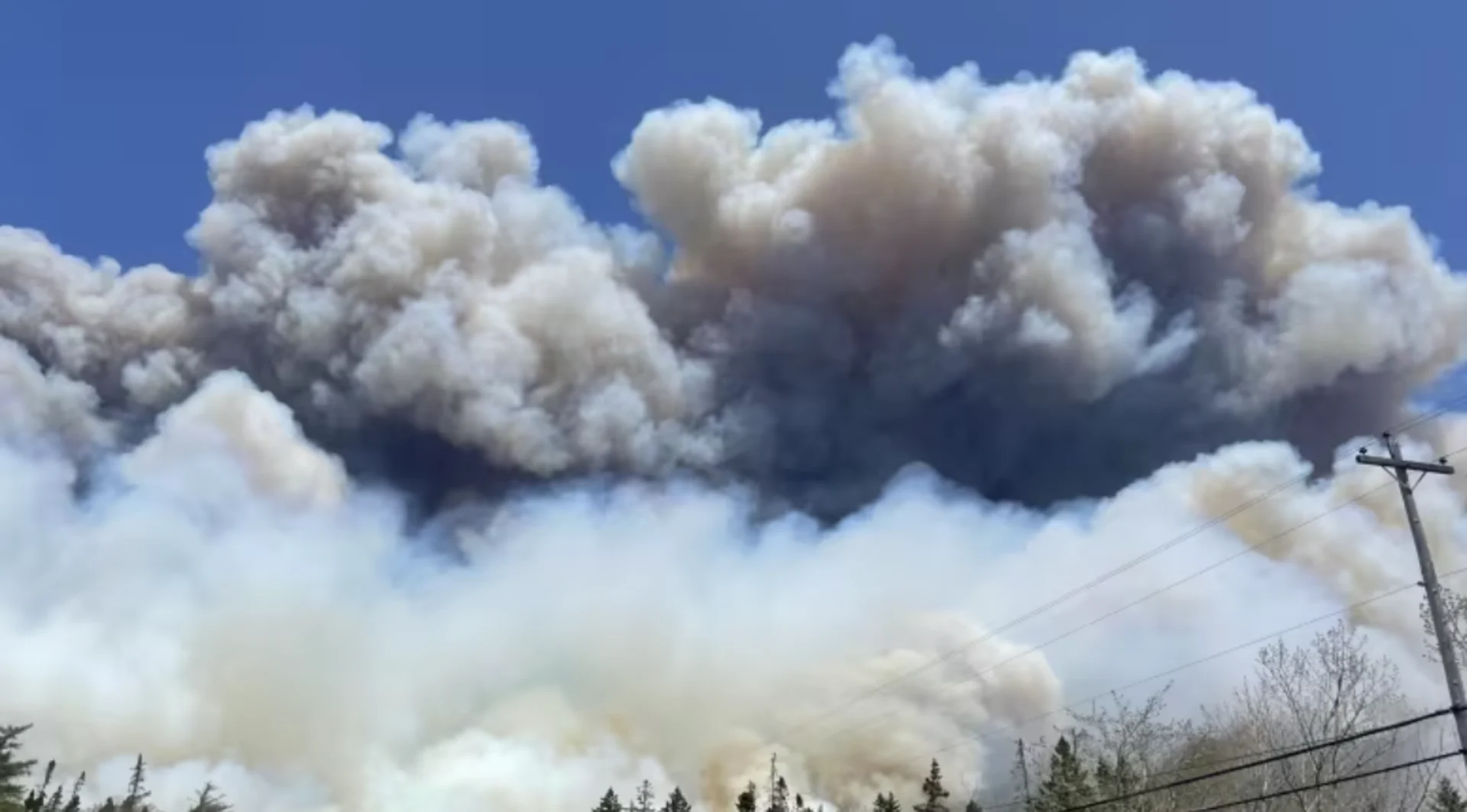 Shelburne County forest fire out of control, says province