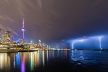 Southern Ontario cleans up after strong storms light up night sky