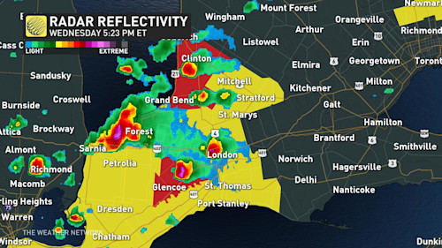 The Weather Network Ontario Watches, warnings issued as storms blossom