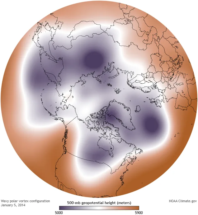 Jan52014 polar vortex geopotentialheight mean Large