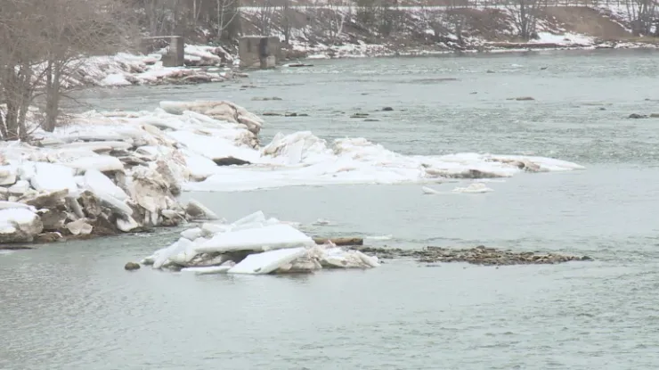 Flood advisory for Nashwaak River at Durham Bridge