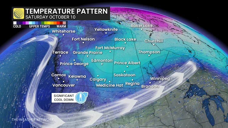 Snowy Thanksgiving weekend ahead for Western Canada - The Weather Network