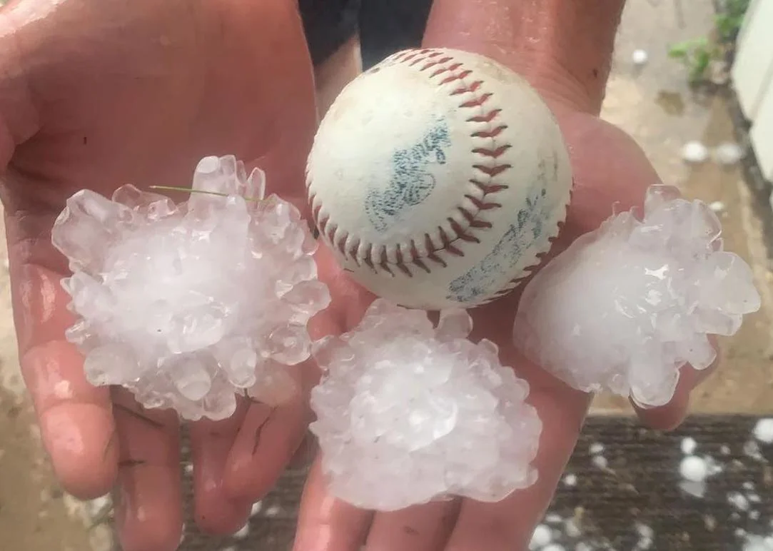 Winnipeg hail/Submitted