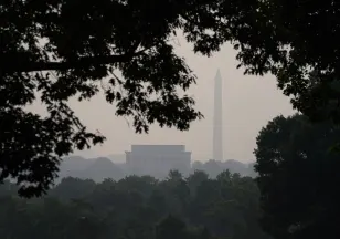Air quality in parts of U.S. worst in 25 years, wildfires to blame