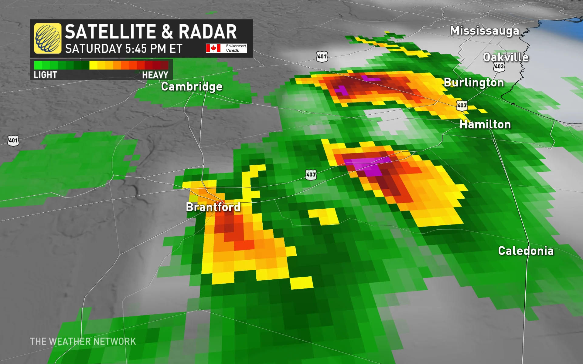 Brantford Funnel Cloud Radar September 21 2024