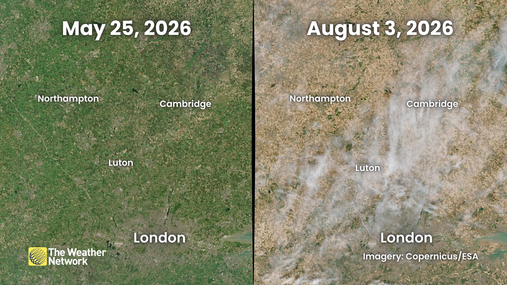 England Satellite May August 2026