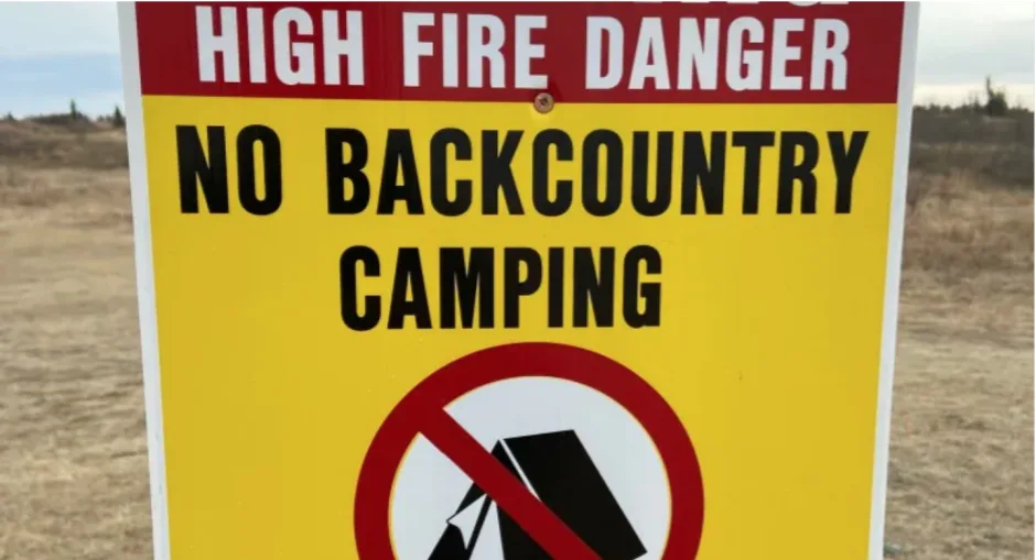 Manitoba forbids campfires, closes trails due to wildfire threat
