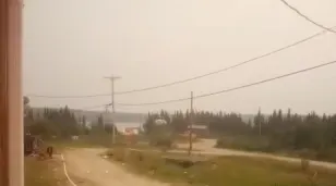 Shift in winds blows raging wildfire closer to Marcel Colomb First Nation