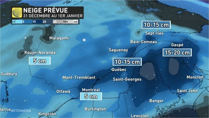 neige prévue