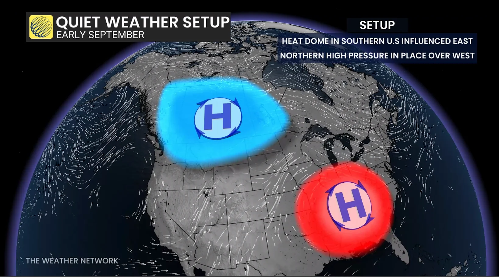 Baron - Early September quiet weather set up
