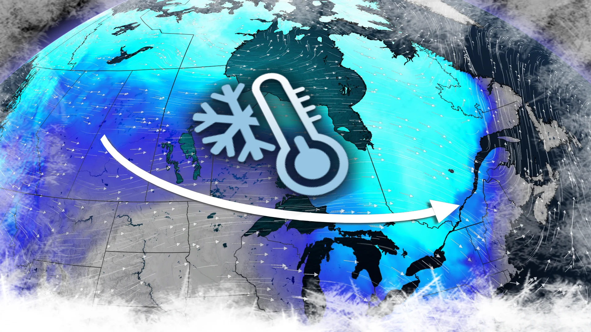 Cross-country low brings big temperature drop to nearly every province this week