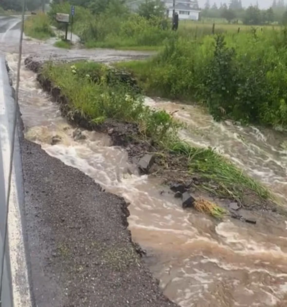 CBC: flooded-culvert-annapolis-county (Shayna Weaver Prall)