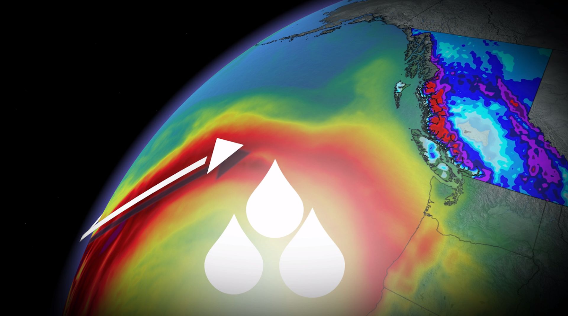Atmospheric river has B.C. coast bracing for 80+ mm rains - The Weather ...