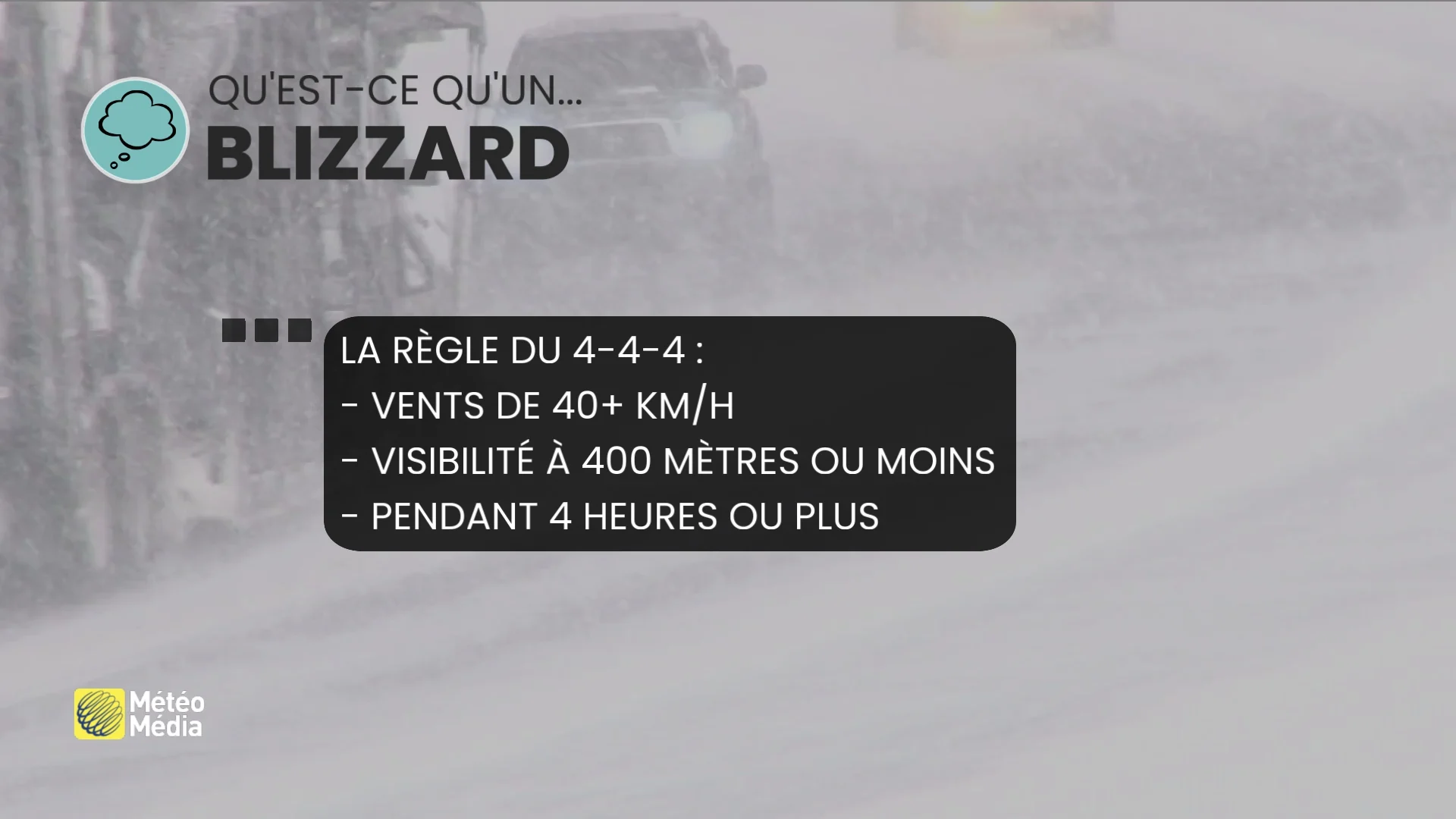 Un premier blizzard en 2026. Voyez où.