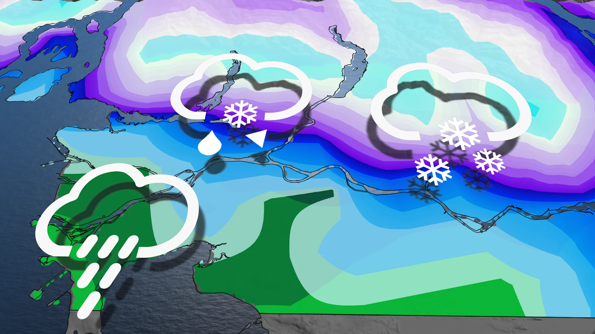B.C.: Pacific moisture increases chance for low elevation snow this weekend 