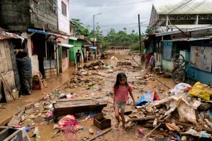 Floods, flights cancelled as Typhoon Gaemi dumps heavy rain on Manila