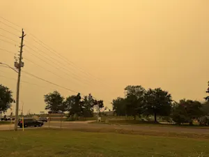 Dense wildfire smoke creates unhealthy, poor air quality in Ontario. Latest, here