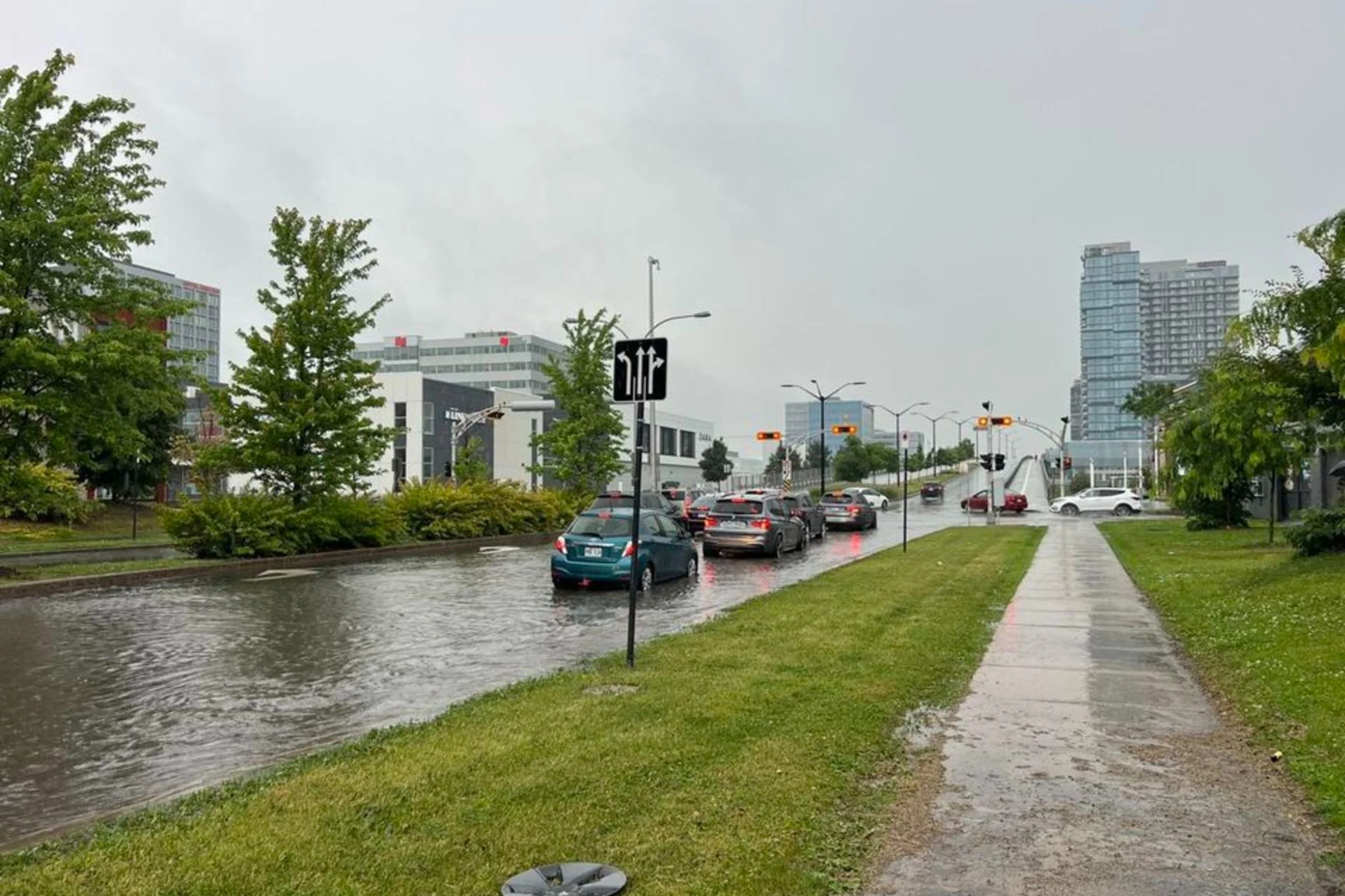 Inondations à Brossard
